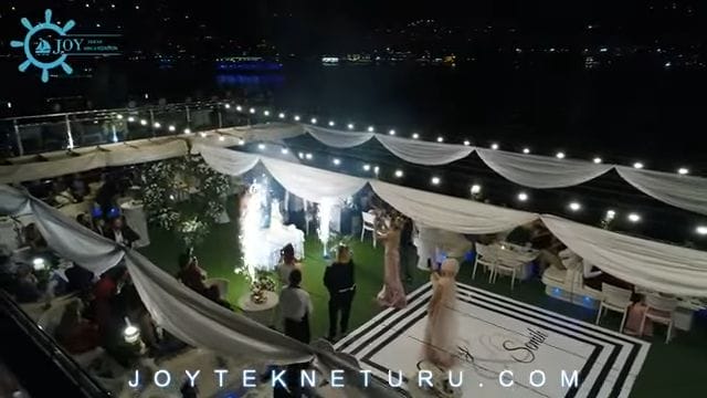 150 Kişilik Tekne Düğünü